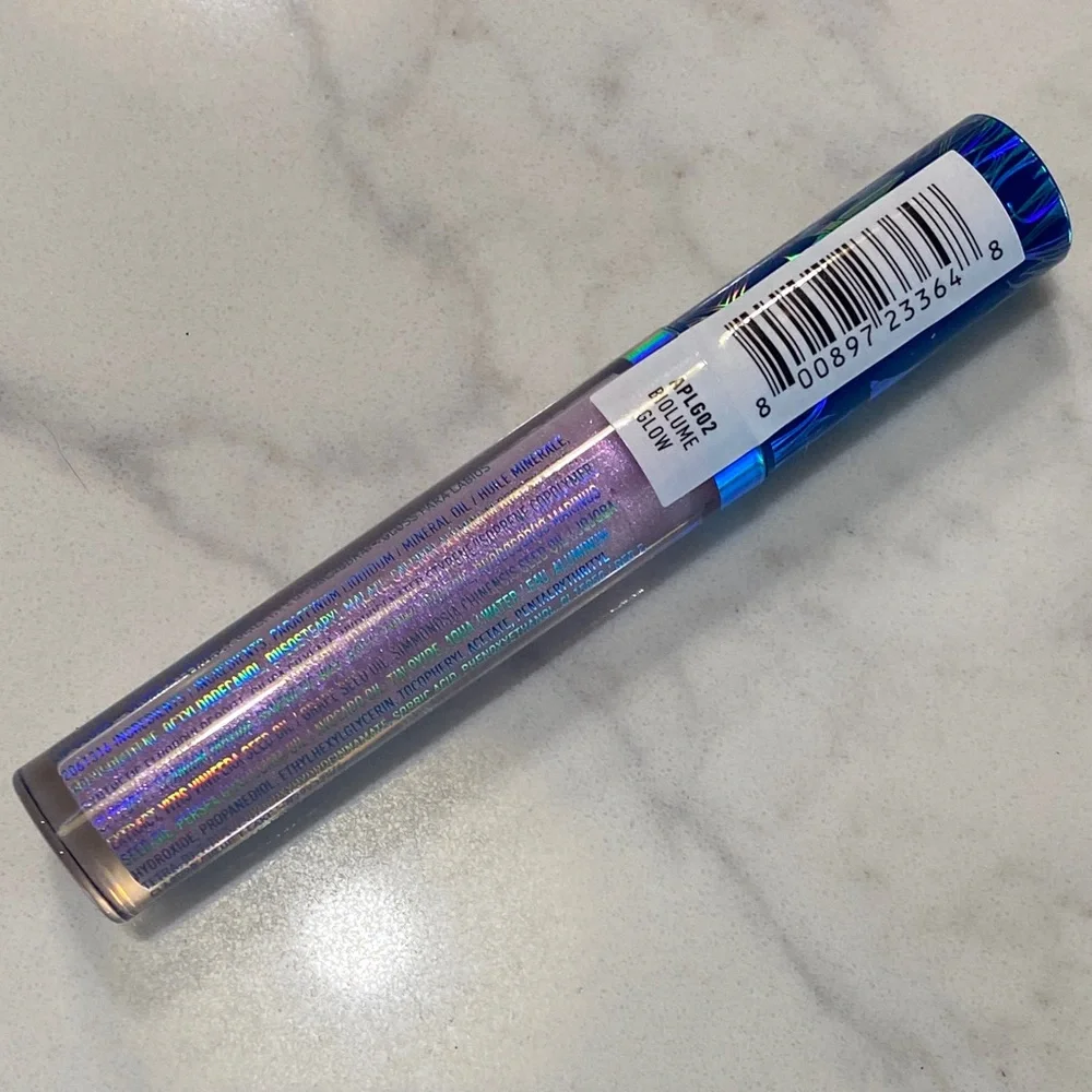 New NYX Avatar Biolume Glow APLG02 Holographic Lip Gloss .10 oz Full Size - Picture 2 of 2